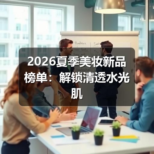 2026夏季美妆新品榜单：解锁清透水光肌的6款必入好物(图2)
