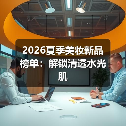 2026夏季美妆新品榜单：解锁清透水光肌的6款必入好物(图3)
