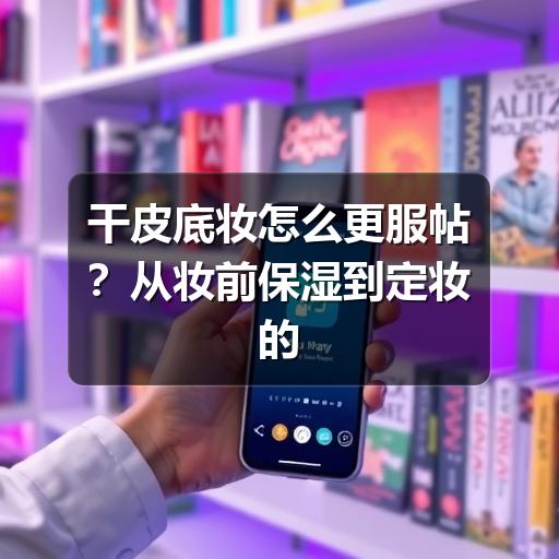 干皮底妆怎么更服帖？从妆前保湿到定妆的完整思路(图1)