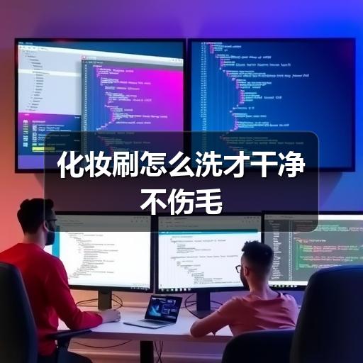 化妆刷怎么洗才干净不伤毛(图1)