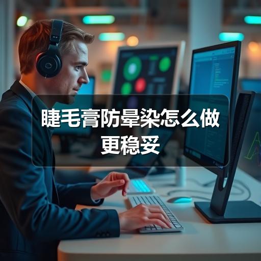 睫毛膏防晕染怎么做更稳妥(图1)