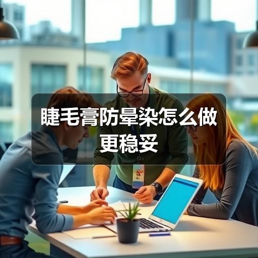 睫毛膏防晕染怎么做更稳妥(图2)