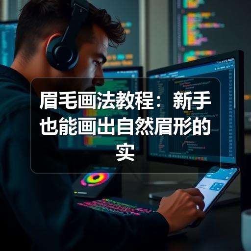眉毛画法教程：新手也能画出自然眉形的实用步骤(图3)