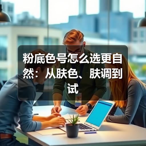 粉底色号怎么选更自然：从肤色、肤调到试色的实用方法(图2)