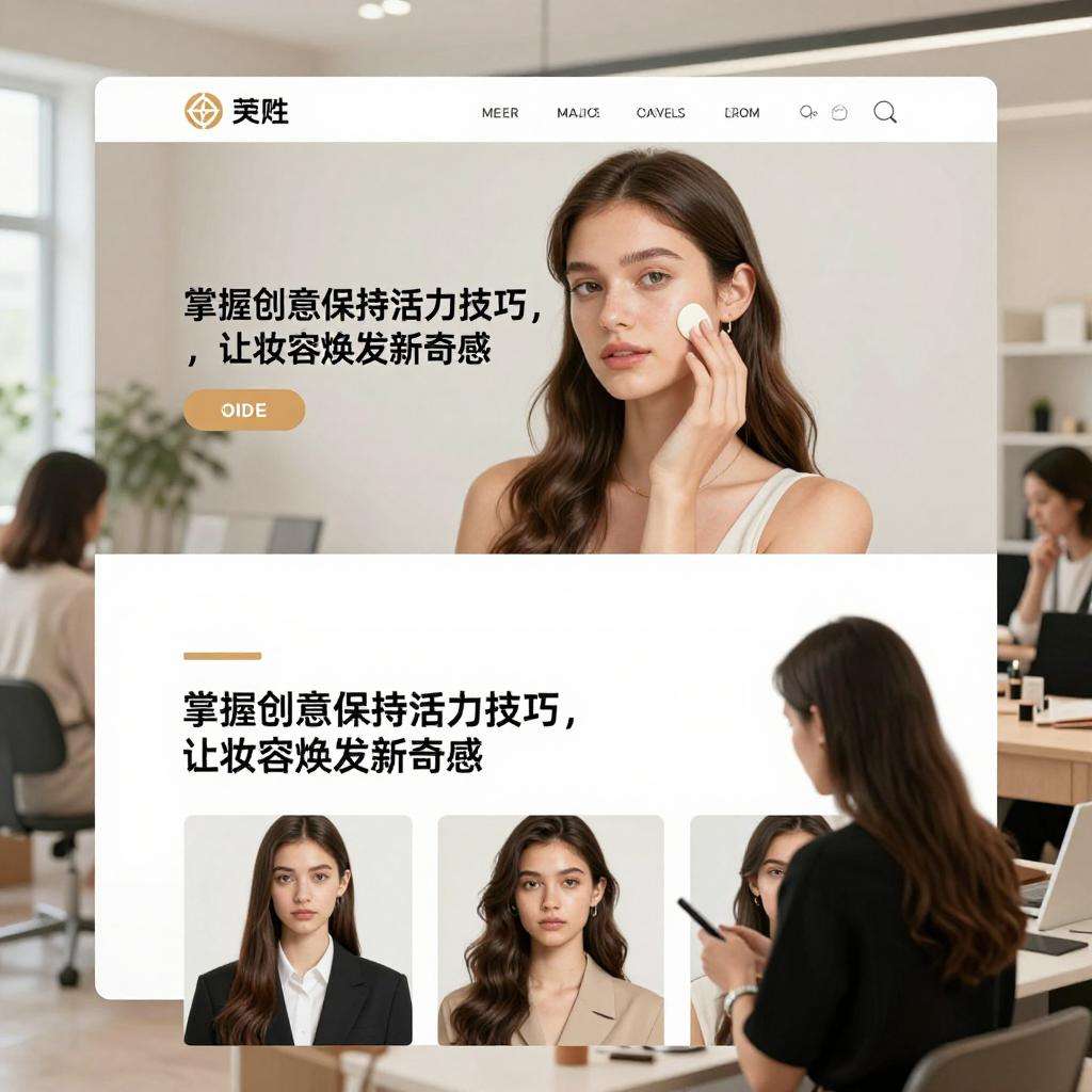 【掌握创意保持活力技巧，让你的妆容焕发新奇感】 - ��ý���鱨��վ