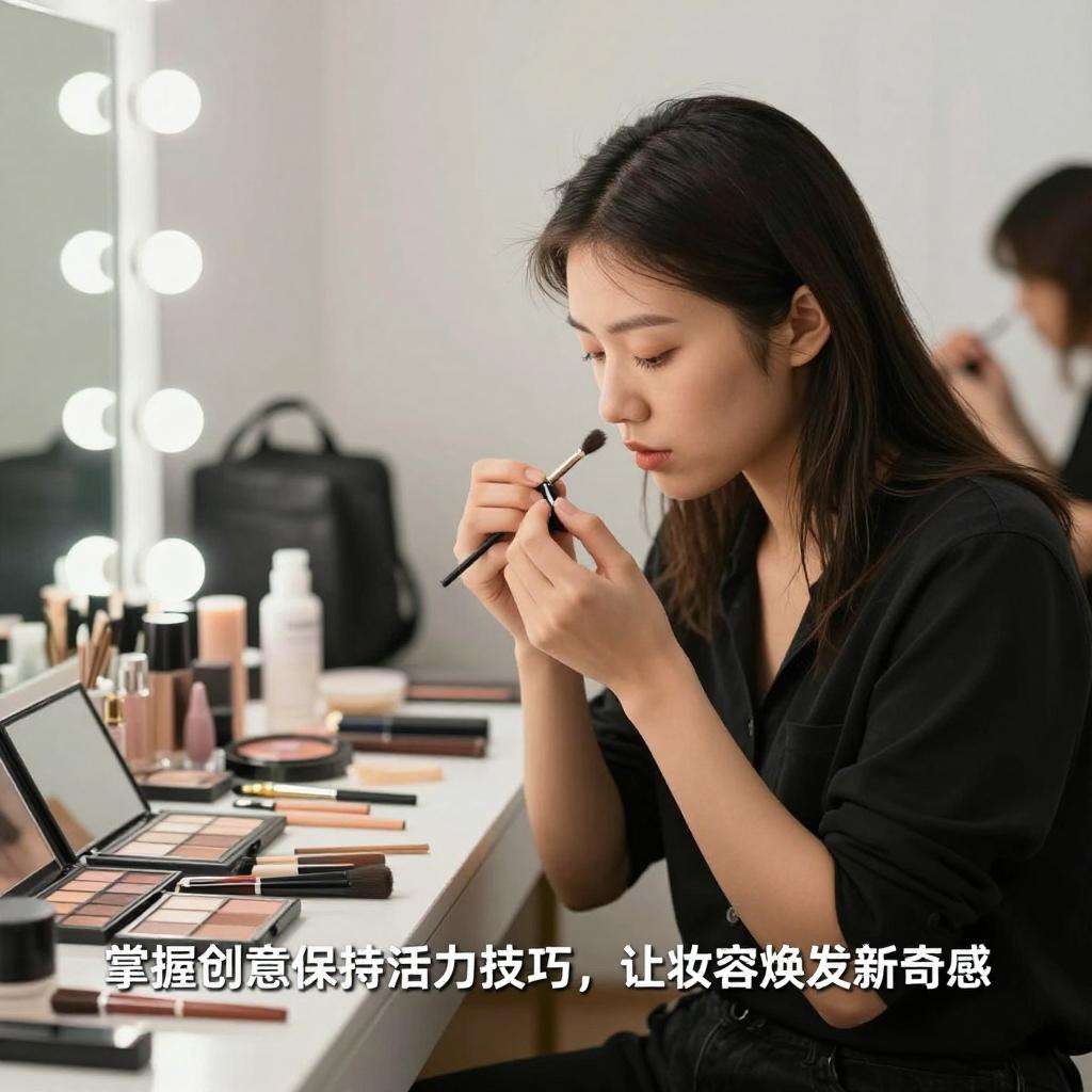 【掌握创意保持活力技巧，让你的妆容焕发新奇感】(图1)