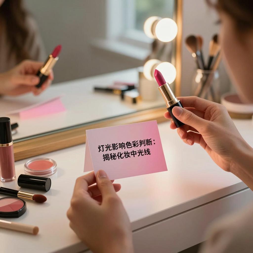 灯光影响色彩判断：揭秘化妆中光线的隐藏秘密 - ��ý���鱨��վ