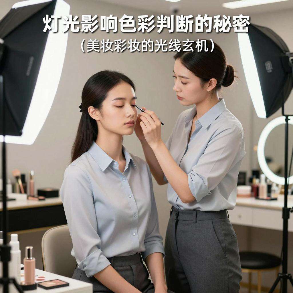 灯光影响色彩判断的秘密：美妆彩妆的光线玄机(图1)