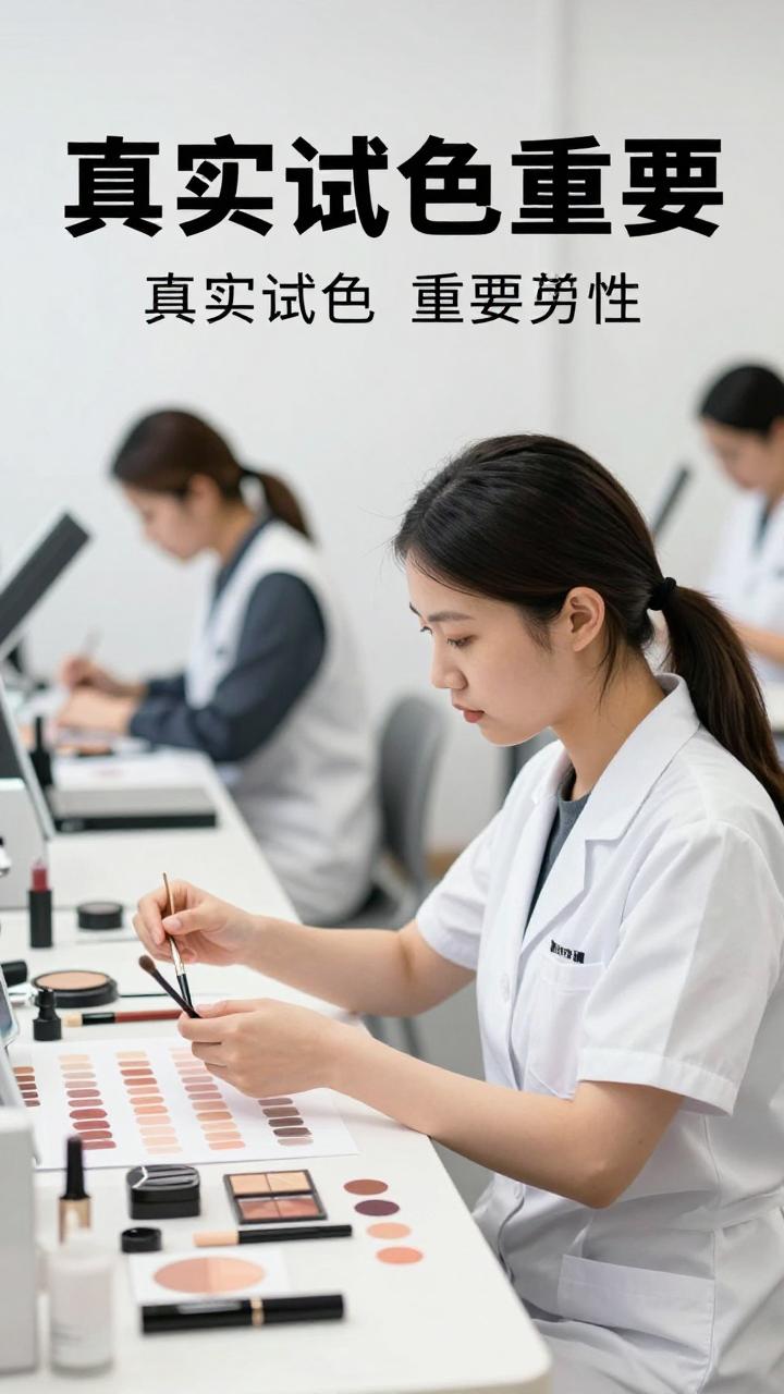 真实试色重要性：让你的妆容更真更懂你(图1)