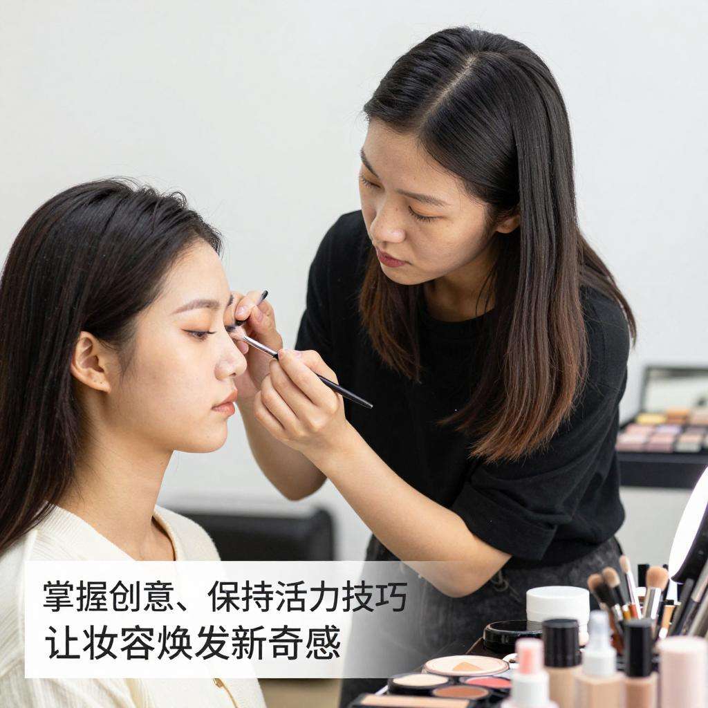 【掌握创意保持活力技巧，让你的妆容焕发新奇感】(图1)