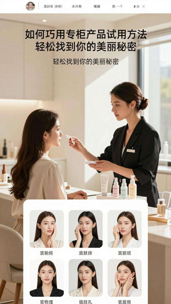如何巧用专柜产品试用方法，轻松找到你的美丽秘密 - ��ý���鱨��վ