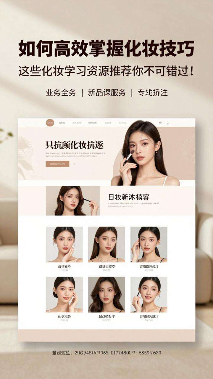如何高效掌握化妆技巧？这些化妆学习资源推荐你不可错过！ - ��ý���鱨��վ