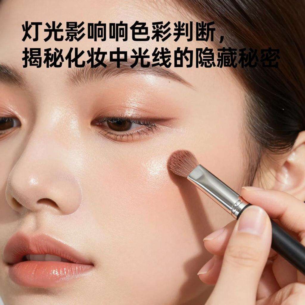 灯光影响色彩判断：揭秘化妆中光线的隐藏秘密(图2)