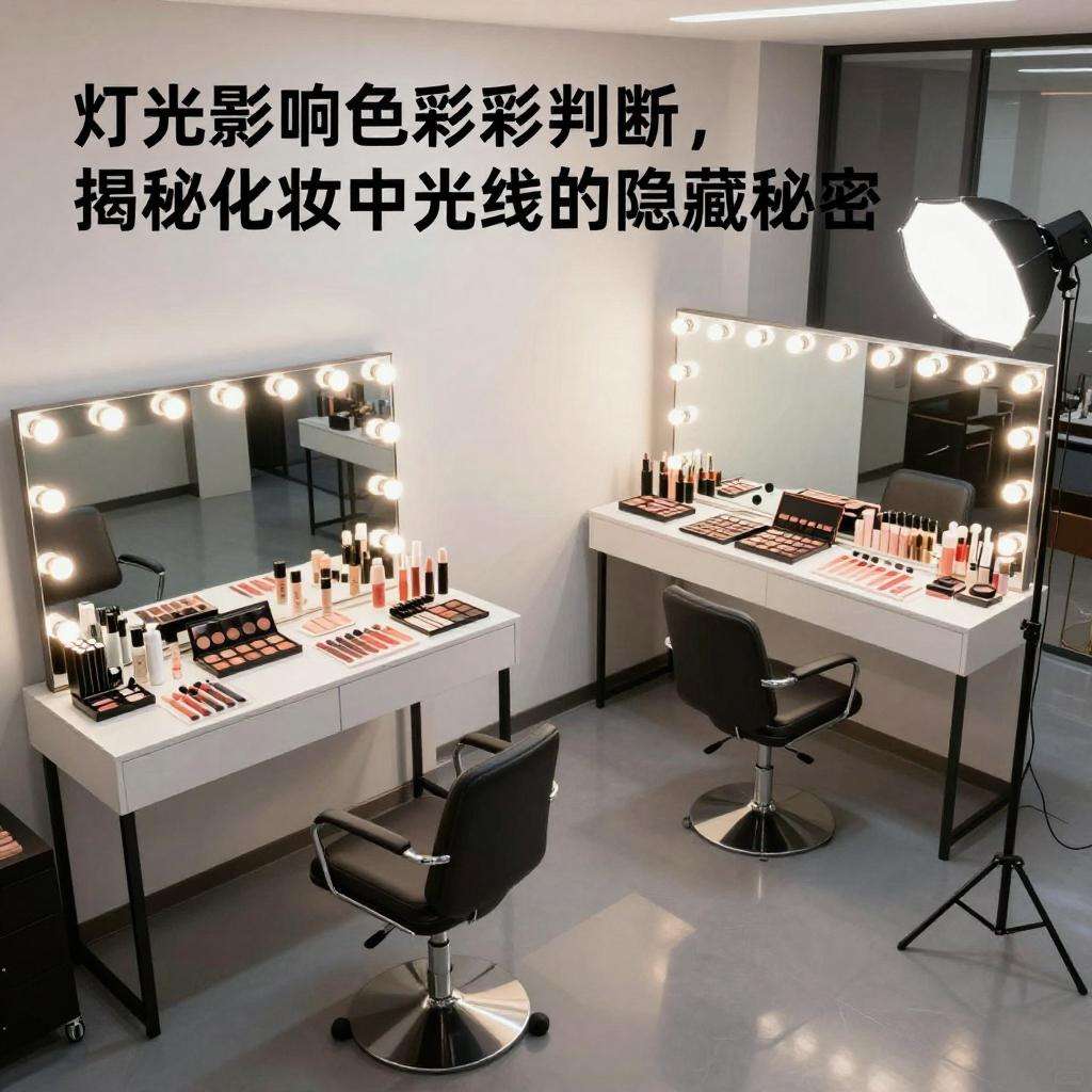 灯光影响色彩判断：揭秘化妆中光线的隐藏秘密(图3)