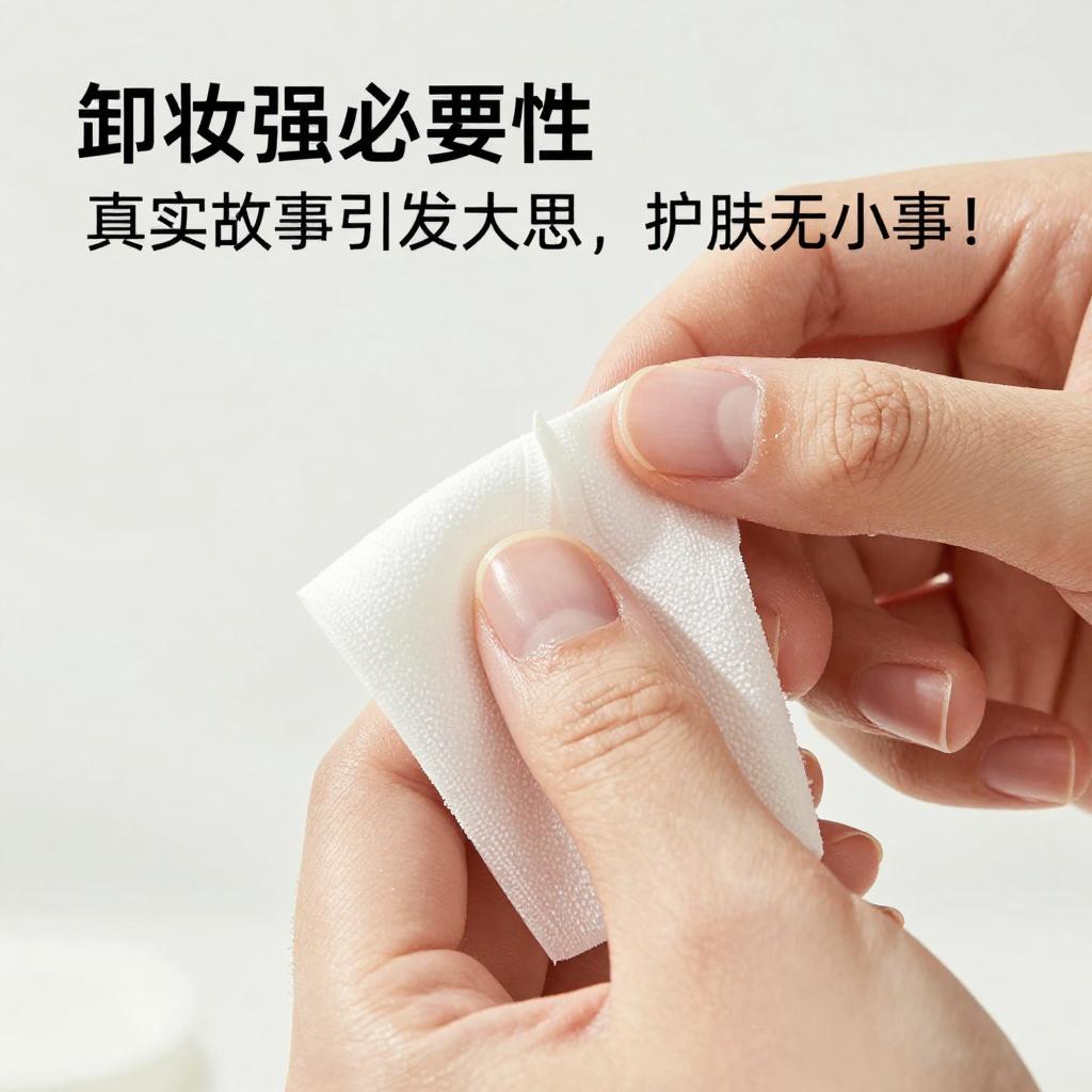 卸妆强调必要性：真实故事引发大思考，护肤无小事！(图2)