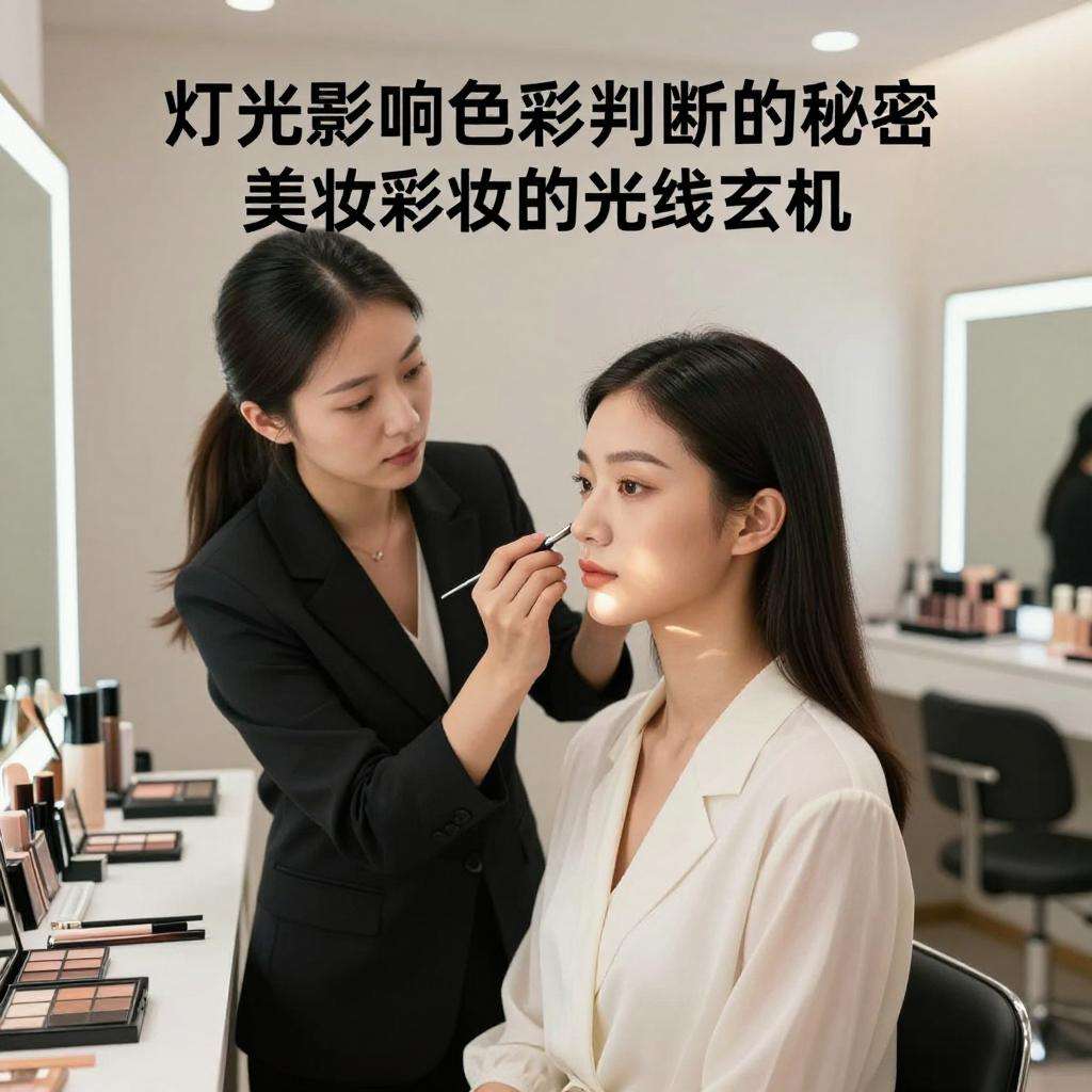 灯光影响色彩判断的秘密:美妆彩妆的光线玄机 灯光影响色彩判断的秘密:美妆彩妆的光线玄机(图1)