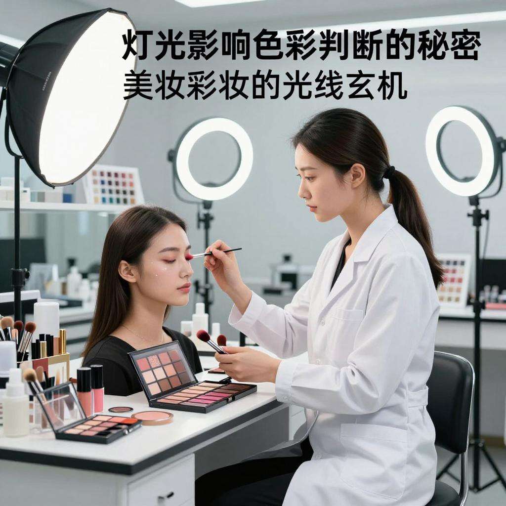 灯光影响色彩判断的秘密:美妆彩妆的光线玄机 灯光影响色彩判断的秘密:美妆彩妆的光线玄机(图3)