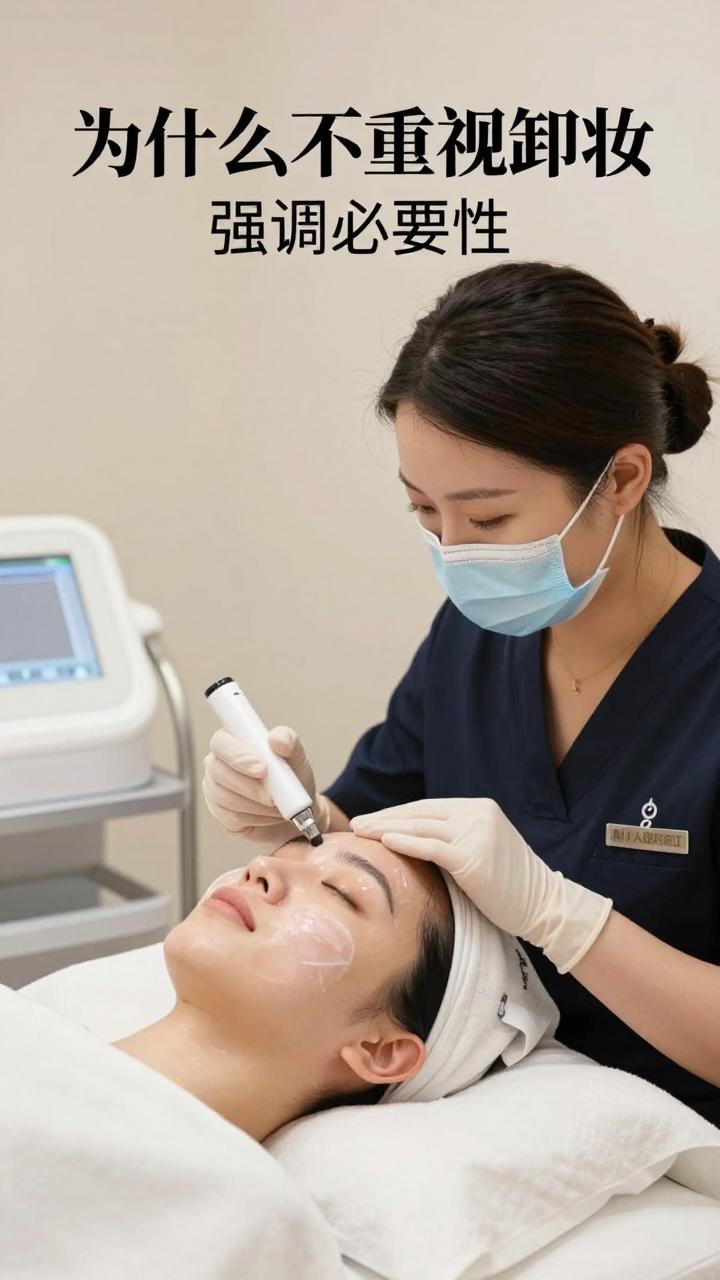 为什么不重视卸妆强调必要性？很多爱美的女孩可能觉得，简单用洗面奶清洗一下脸就足够了。可实际上，忽略了卸妆的重要性，可能会让肌肤付出沉重的代价！我曾经也曾犯过“偷(图1)