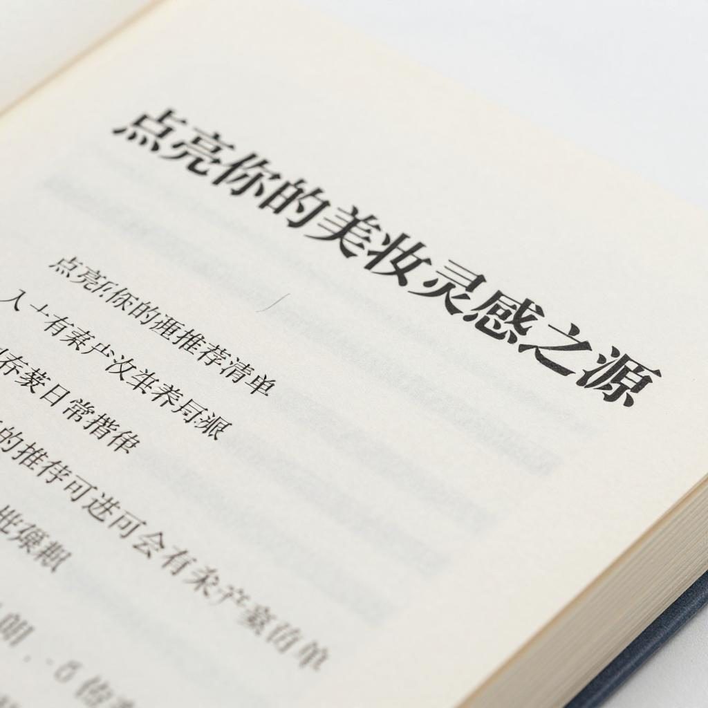 书籍推荐阅读清单：点亮你的美妆灵感之源(图2)