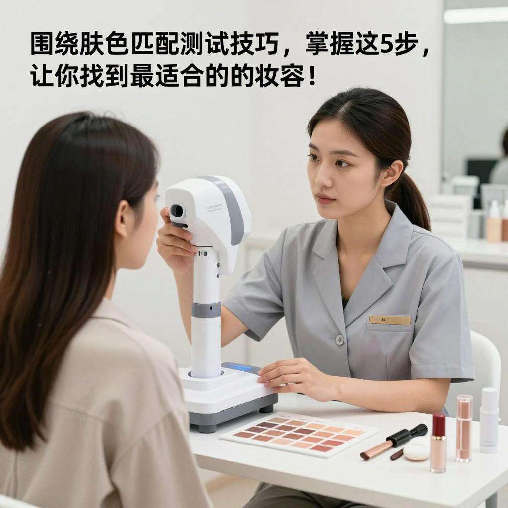 肤色匹配测试技巧：掌握这5步，让你找到最适合的妆容！(图1)
