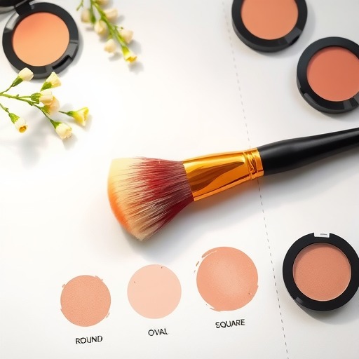 腮红位置画法教程：2026年最全脸型定位与显嫩提气色方案(图1)