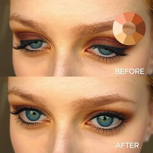 大地色眼影画法：2026年我用一套“减法公式”把肿眼泡画成深邃眼(图1)