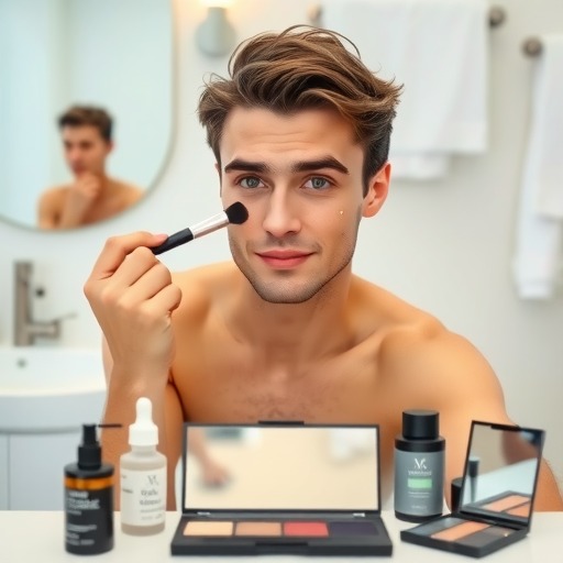 2026年男生化妆教程：自然变帅不娘的7分钟实操法(图1)