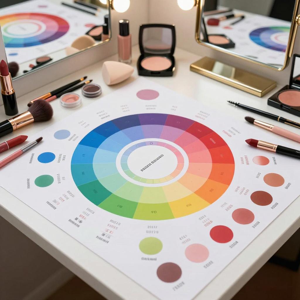 色轮基础应用方法：打造完美妆容的秘密武器(图1)