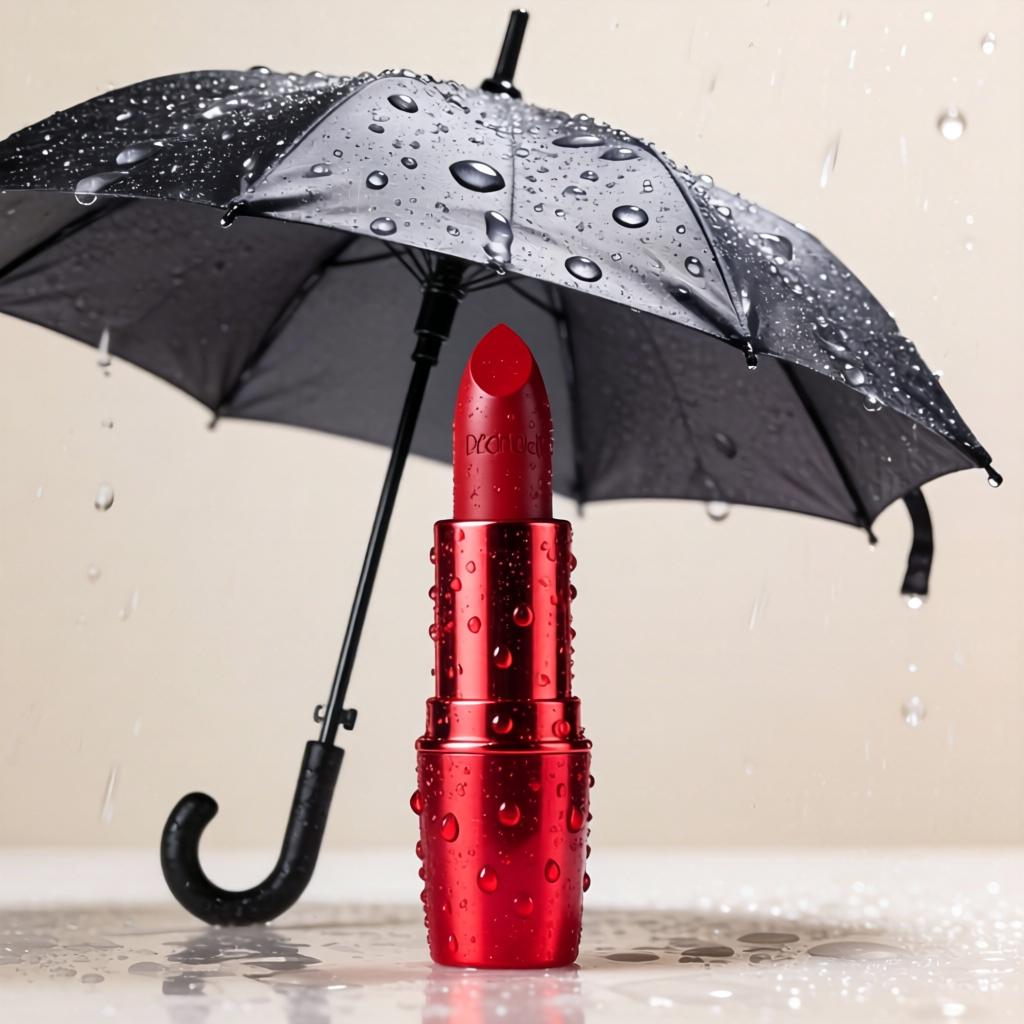 口红雨衣产品特点揭秘：如何让你的彩妆在雨中也绽放自信(图1)