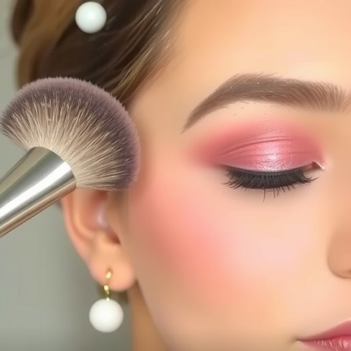 粉状腮红上妆方法全攻略：打造自然好气色的秘籍(图1)