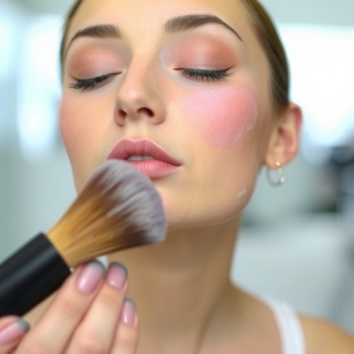 粉状腮红上妆方法：打造自然立体的秘密武器