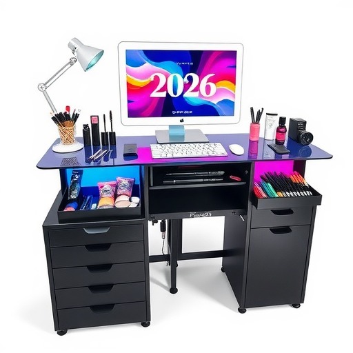 揭秘2026年美妆工作台布置技巧：如何打造高效又时尚的化妆环境(图1)