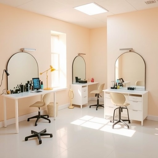 如何打造完美美妆工作室：设计原则揭秘