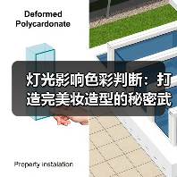 灯光影响色彩判断:打造完美妆造型的秘密武器(图1) 灯光影响色彩判断:打造完美妆造型的秘密武器(图1)