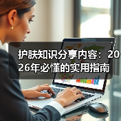 护肤知识分享内容：2026年必懂的实用指南(图3)