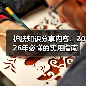护肤知识分享内容：2026年必懂的实用指南(图4)