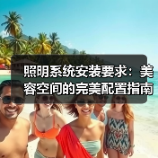 照明系统安装要求：美容空间的完美配置指南(图1)