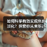 如何科学有效实现色斑淡化?探索你从未听过的另类方案(图4) 如何科学有效实现色斑淡化?探索你从未听过的另类方案(图4)
