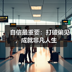 自信最重要:打破偏见,成就非凡人生(图4) 自信最重要:打破偏见,成就非凡人生(图4)