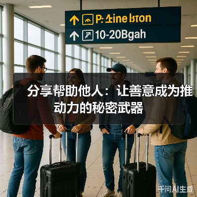分享帮助他人：让善意成为推动力的秘密武器
