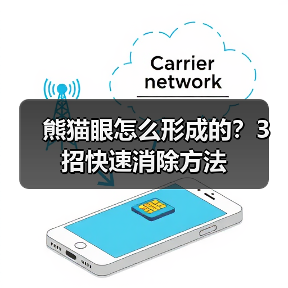 熊猫眼怎么形成的？3招快速消除方法