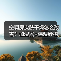 空调房皮肤干燥怎么改善？加湿器+保湿妙招