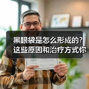 黑眼袋是怎么形成的？这些原因和治疗方式你
