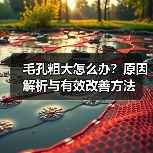 毛孔粗大怎么办?原因解析与有效改善方法(图4) 毛孔粗大怎么办?原因解析与有效改善方法(图4)