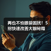 再也不怕眼袋困扰!5招快速改善大眼秘籍(图1) 再也不怕眼袋困扰!5招快速改善大眼秘籍(图1)