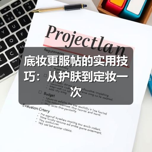 底妆更服帖的实用技巧:从护肤到定妆一次讲清(图2) 底妆更服帖的实用技巧:从护肤到定妆一次讲清(图2)