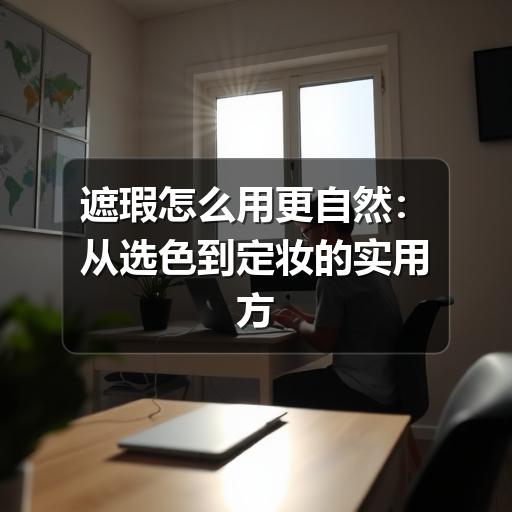 遮瑕怎么用更自然：从选色到定妆的实用方法(图1)
