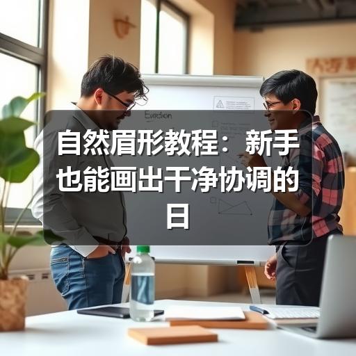 自然眉形教程：新手也能画出干净协调的日常眉 - 玄熵芸彩彩美妆网