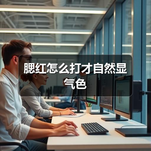 腮红怎么打才自然显气色(图2) 腮红怎么打才自然显气色(图2)