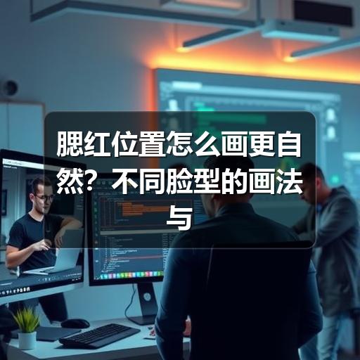 腮红位置怎么画更自然？不同脸型的画法与避坑要点 - 玄熵芸彩彩美妆网